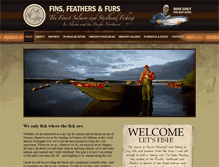 Tablet Screenshot of finsfeathersfurs.net